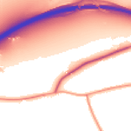 Daytime road noise heatmap for GU10 1JX