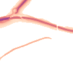 Night-time road noise heatmap for GU10 1LA