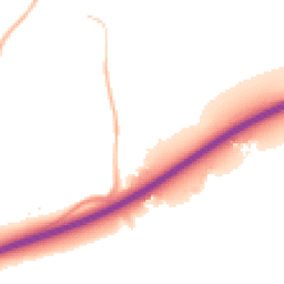 Night-time road noise heatmap for GU10 1PL