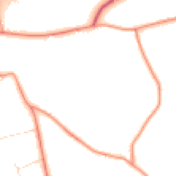 Daytime road noise heatmap for GU10 1QA
