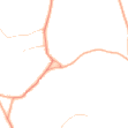Daytime road noise heatmap for GU10 2BP
