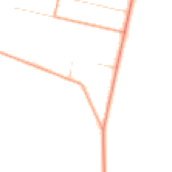 Daytime road noise heatmap for GU10 2ET