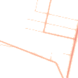 Daytime road noise heatmap for GU10 2EY