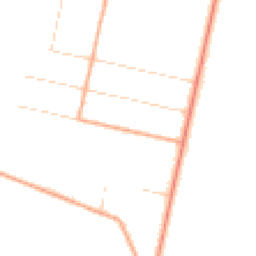 Daytime road noise heatmap for GU10 2EZ