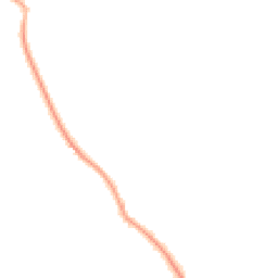 Night-time road noise heatmap for GU10 2JH