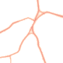 Daytime road noise heatmap for GU10 2LJ