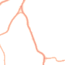 Daytime road noise heatmap for GU10 2LW