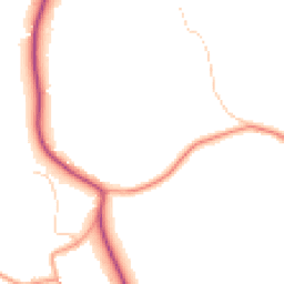 Daytime road noise heatmap for GU10 2PU