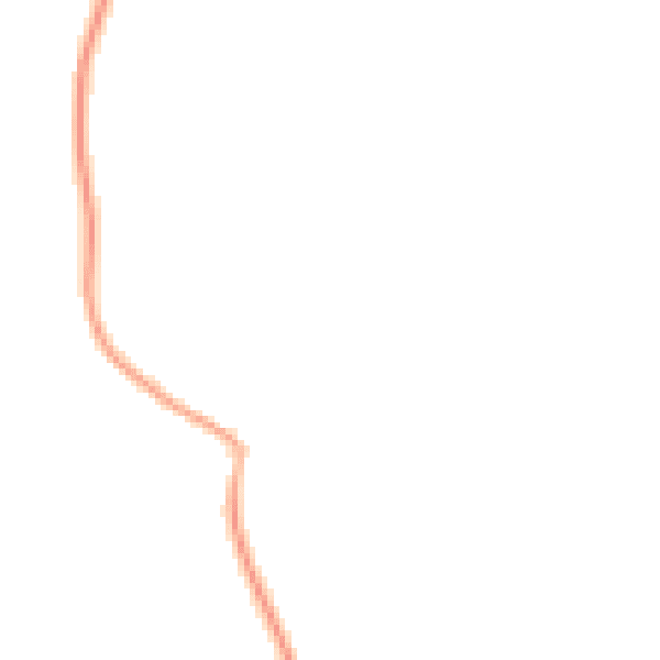 Night-time road noise heatmap for GU10 2PU