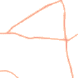 Daytime road noise heatmap for GU10 2QJ