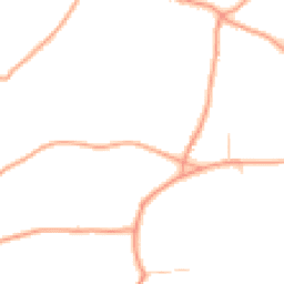 Daytime road noise heatmap for GU10 3BB