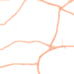 Daytime road noise heatmap for GU10 3BD