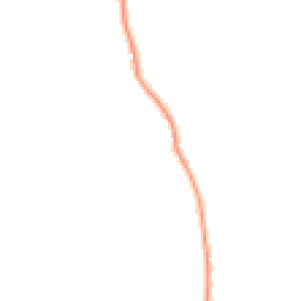 Night-time road noise heatmap for GU10 3DF
