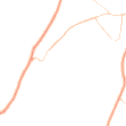 Daytime road noise heatmap for GU10 3EE