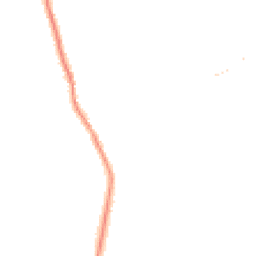 Night-time road noise heatmap for GU10 3PN