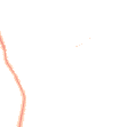 Night-time road noise heatmap for GU10 3RG