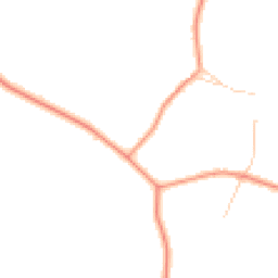 Daytime road noise heatmap for GU10 4EY