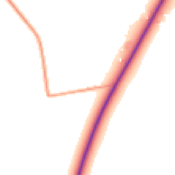 Daytime road noise heatmap for GU10 4LG