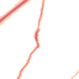 Night-time road noise heatmap for GU10 4NZ