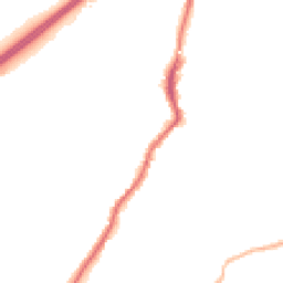 Night-time road noise heatmap for GU10 4PE