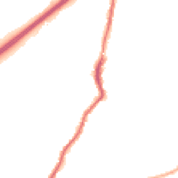 Night-time road noise heatmap for GU10 4PQ