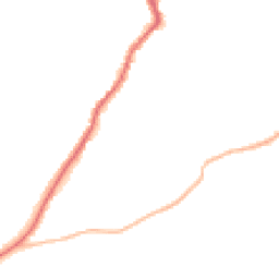 Night-time road noise heatmap for GU10 4QL