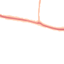 Night-time road noise heatmap for GU10 5AJ