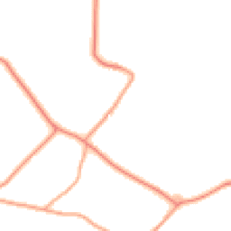 Daytime road noise heatmap for GU10 5DU