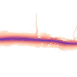Daytime road noise heatmap for GU10 5EQ