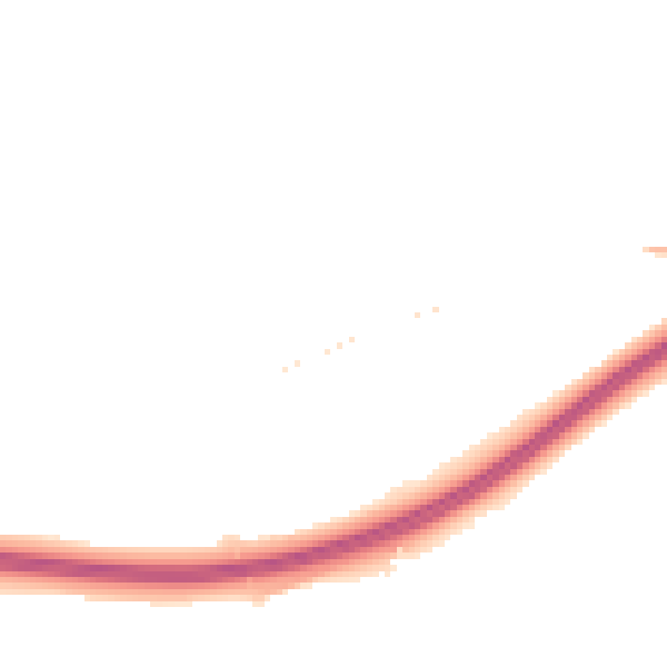 Night-time road noise heatmap for GU10 5HY