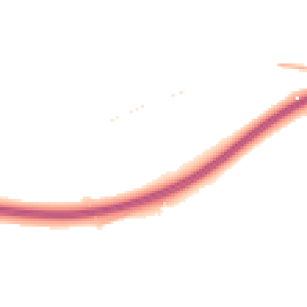 Night-time road noise heatmap for GU10 5JR
