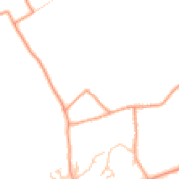 Daytime road noise heatmap for GU10 5NA