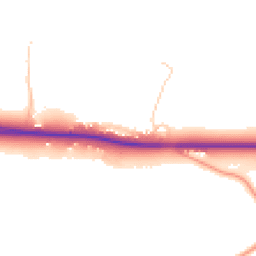 Daytime road noise heatmap for GU10 5RP