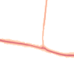 Night-time road noise heatmap for GU10 5TW