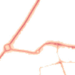 Night-time road noise heatmap for GU11 1AH