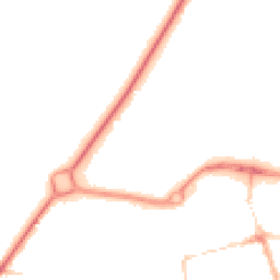 Night-time road noise heatmap for GU11 1AL