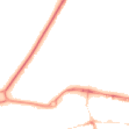 Night-time road noise heatmap for GU11 1AT