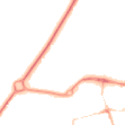 Night-time road noise heatmap for GU11 1AW