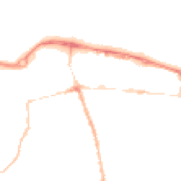 Night-time road noise heatmap for GU11 1AX