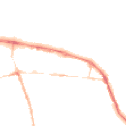 Night-time road noise heatmap for GU11 1BL