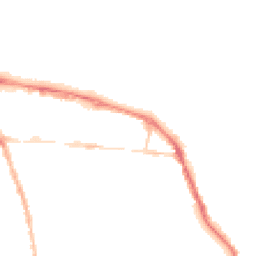 Night-time road noise heatmap for GU11 1DH