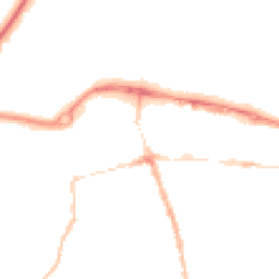 Night-time road noise heatmap for GU11 1DP