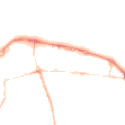 Night-time road noise heatmap for GU11 1DX