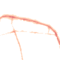 Night-time road noise heatmap for GU11 1EE