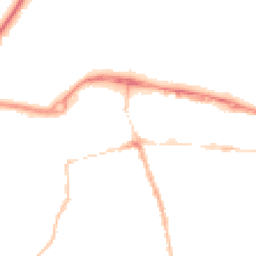 Night-time road noise heatmap for GU11 1EX