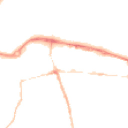 Night-time road noise heatmap for GU11 1FF