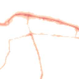 Night-time road noise heatmap for GU11 1FP