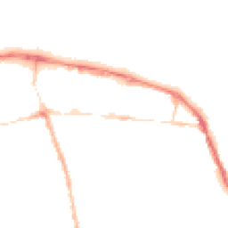 Night-time road noise heatmap for GU11 1JX