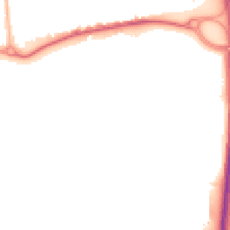 Night-time road noise heatmap for GU11 2ND