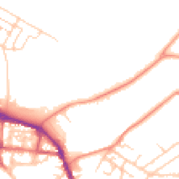 Daytime road noise heatmap for GU11 2QP